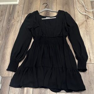 Abercrombie & Fitch Black long sleeve dress